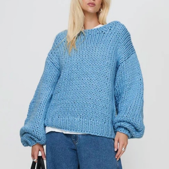 Princess Polly - Bell Sleeve Sweater - Chunky Knit - XS/S - Picture 6 of 6